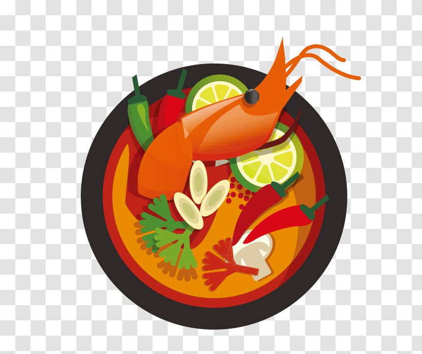 Fast Food Illustration - Lobster Pepper Transparent PNG