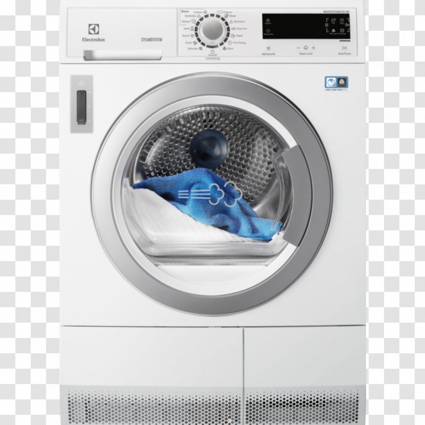 Clothes Dryer Washing Machines Electrolux EDH3897SDE Home Appliance - Industrial Washer And Transparent PNG