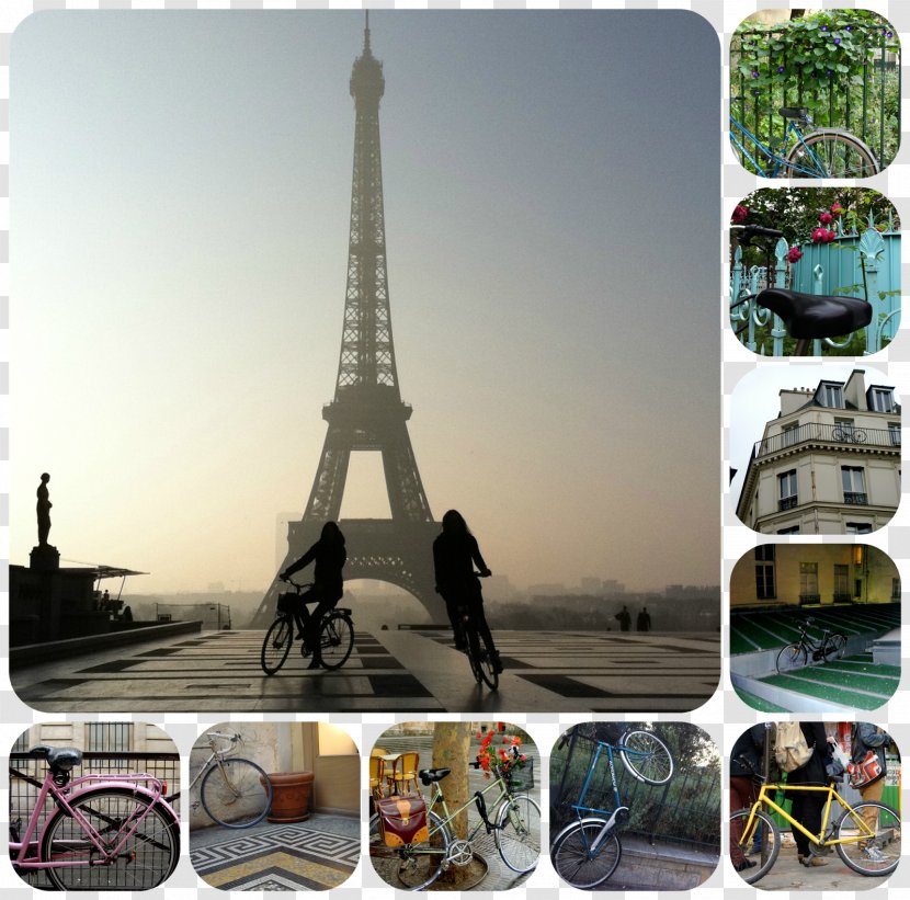 Eiffel Tower Jigsaw Puzzles Game Doctor Panush - Bike Paris Transparent PNG