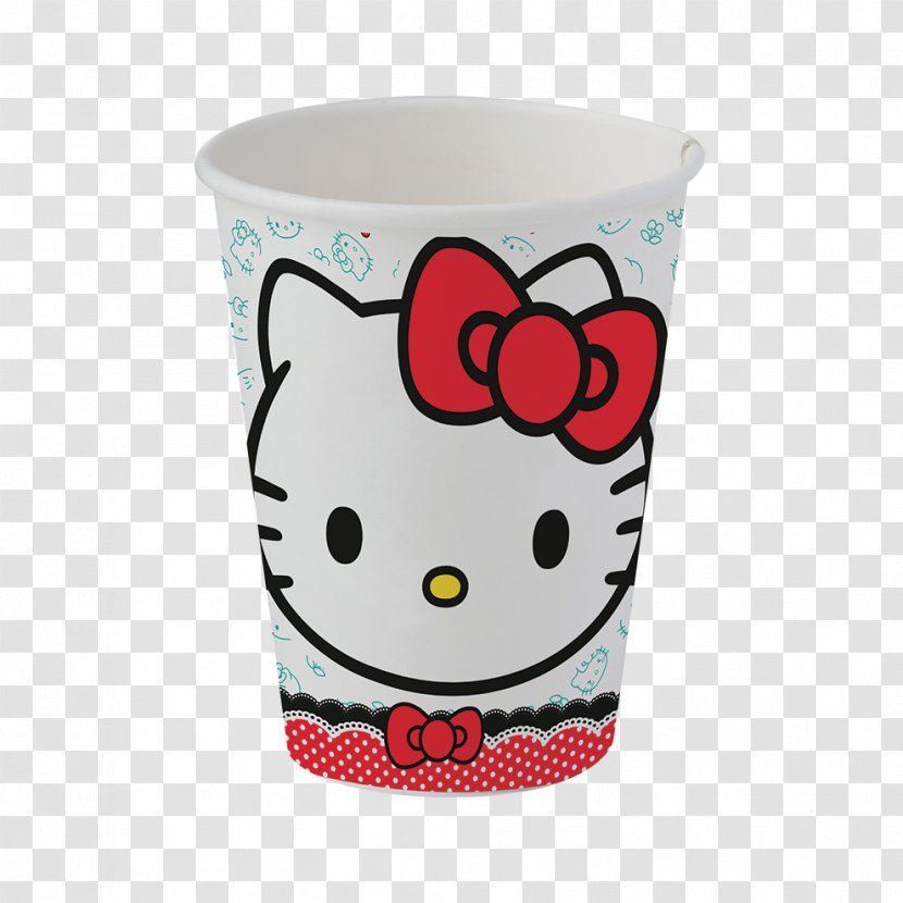 Hello Kitty Coffee Cup Paper - Female Transparent PNG