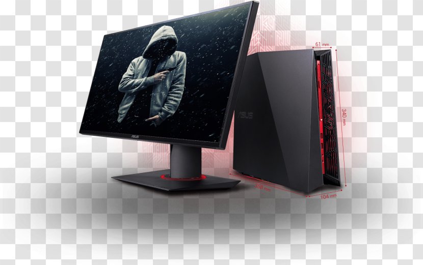 ASUS ROG Gaming Desktop PC G20 Republic Of Gamers Computers Computer Transparent PNG