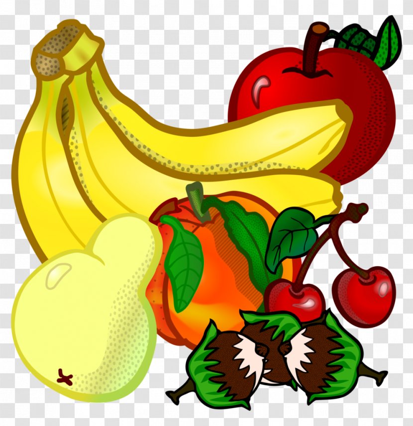 Fruit Banana Clip Art - Artwork - Pomegranate Transparent PNG
