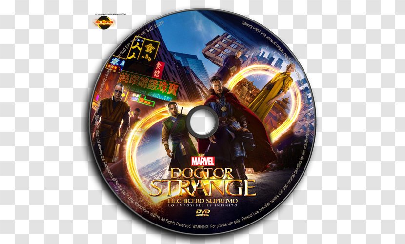 Doctor Strange DVD Blu-ray Disc Film Zavvi - Compact Transparent PNG