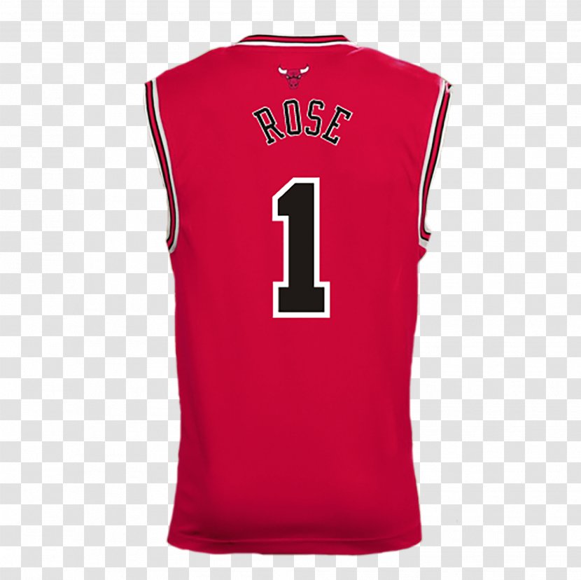 Sports Fan Jersey T-shirt Chicago Bulls Sleeveless Shirt Transparent PNG