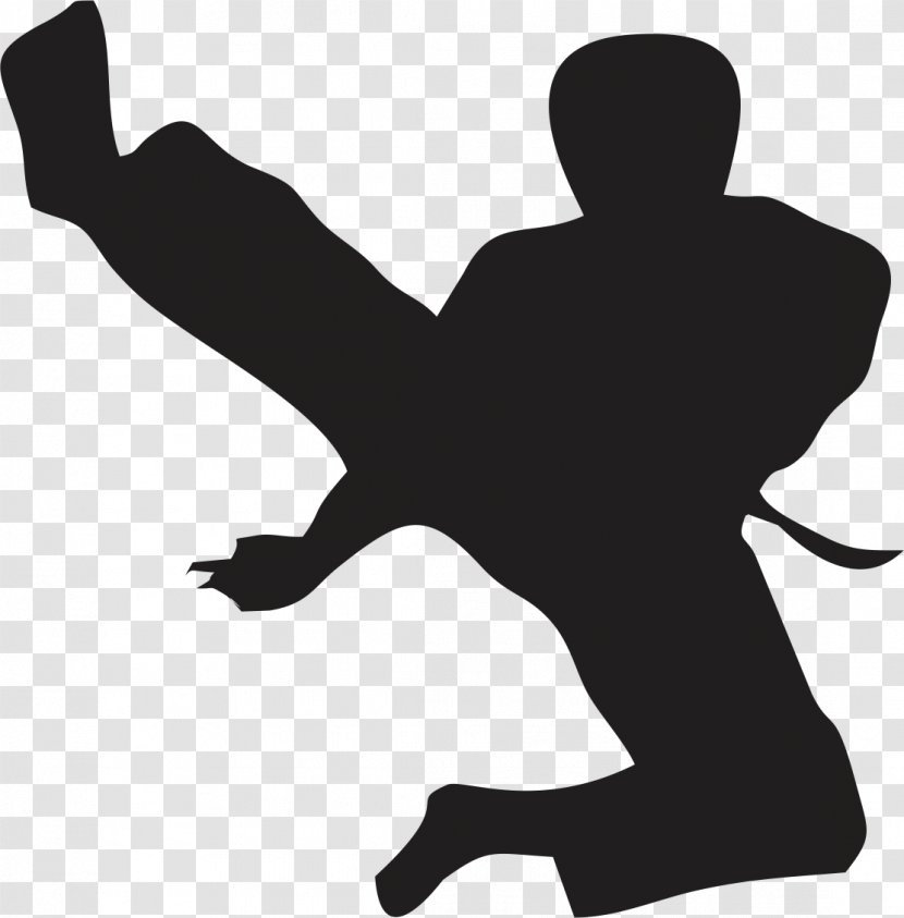 Flying Kick Taekwondo Karate Martial Arts - Sparring Transparent PNG
