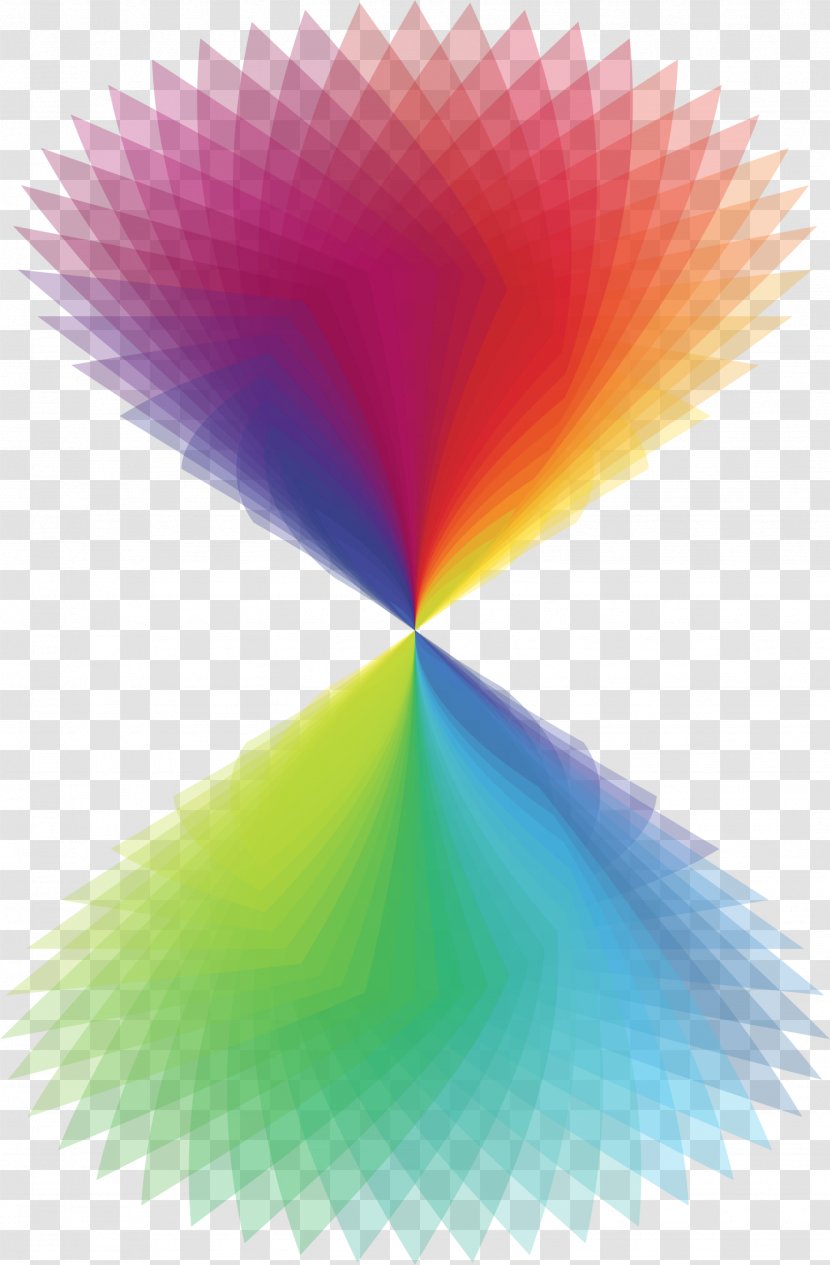 Hourglass Rainbow - Petal Transparent PNG