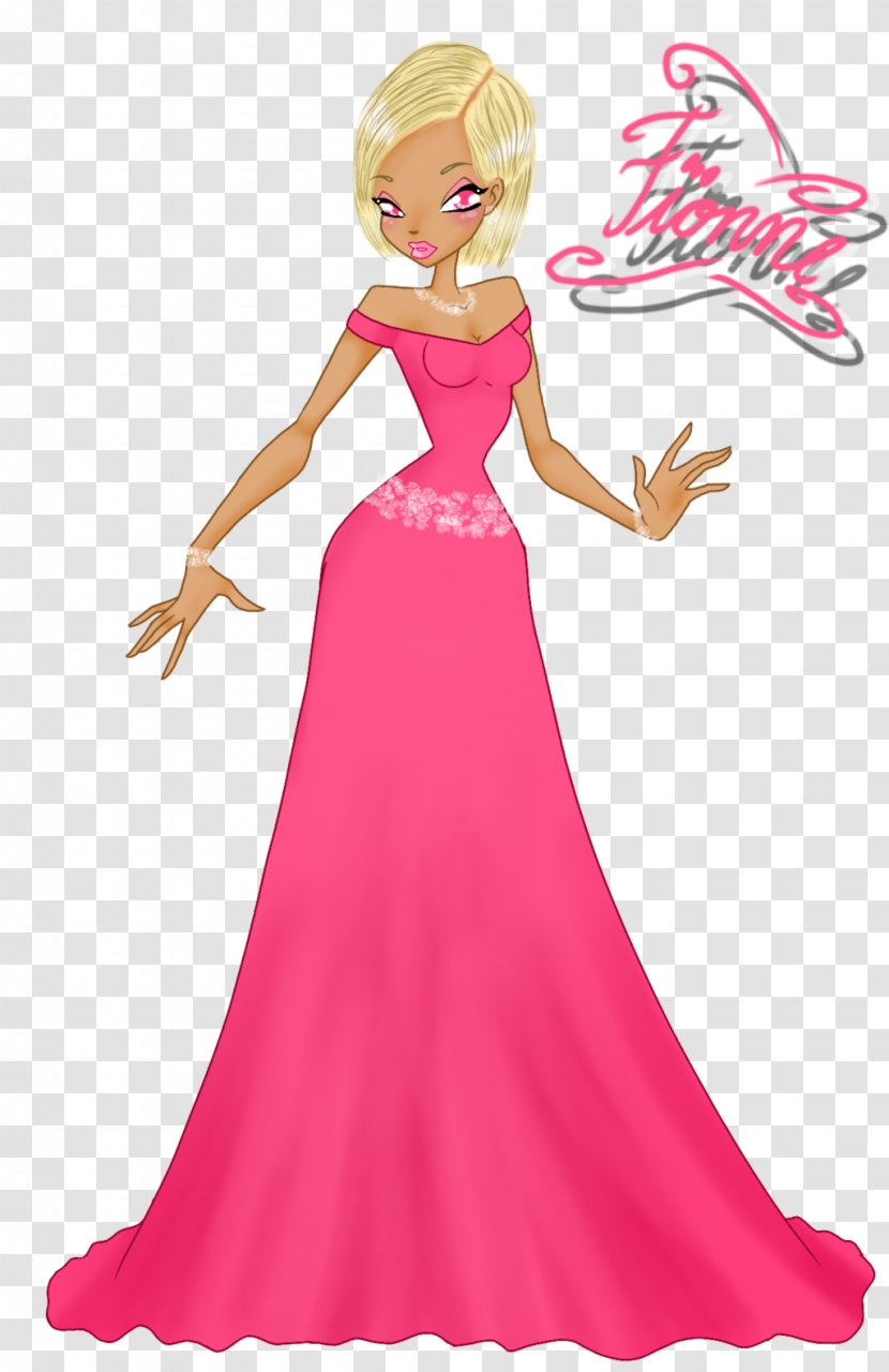 Gown Costume Design Cartoon - Tree - Barbie Transparent PNG