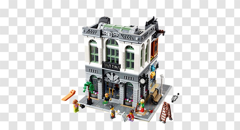 LEGO 10251 Creator Brick Bank Lego Toy City - Kiddiwinks Store Forest Glade House - Modular Buildings Transparent PNG