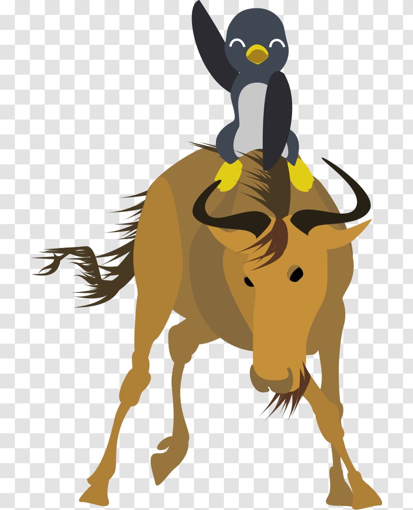 GNU/Linux Naming Controversy Wildebeest GNU Project - Headgear - Linux Transparent PNG