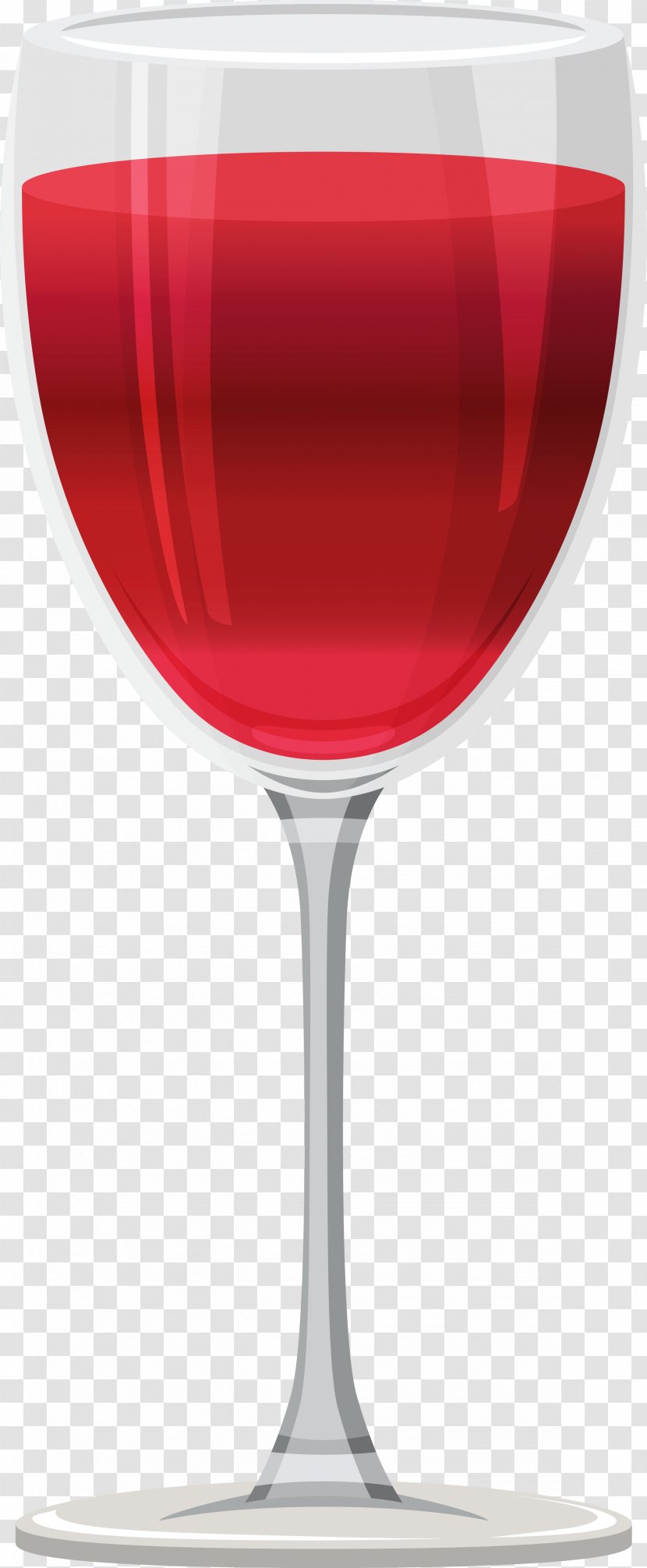 Wine Glass Cocktail - Red - Image Transparent PNG
