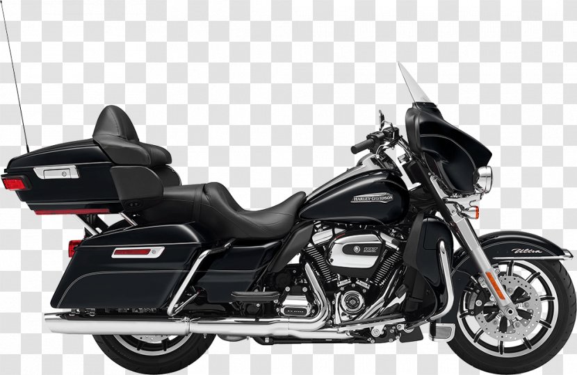 Harley-Davidson Electra Glide Touring Motorcycle - Flyer Party Transparent PNG