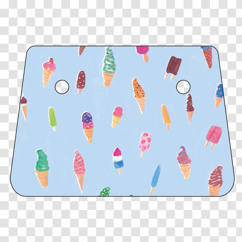 Ice Cream Image Drawing Pattern Design - Rectangle Transparent PNG