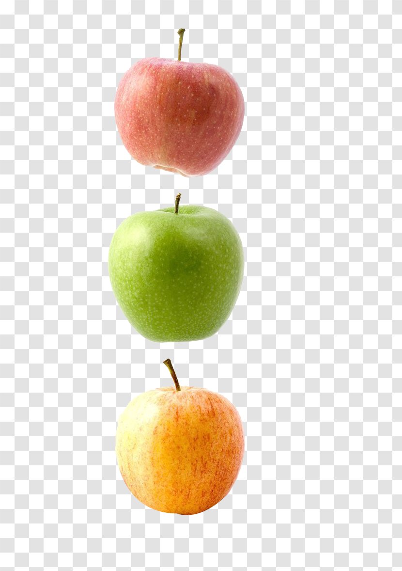 Apple Fruit Levitation - Mcintosh - Red Green Transparent PNG