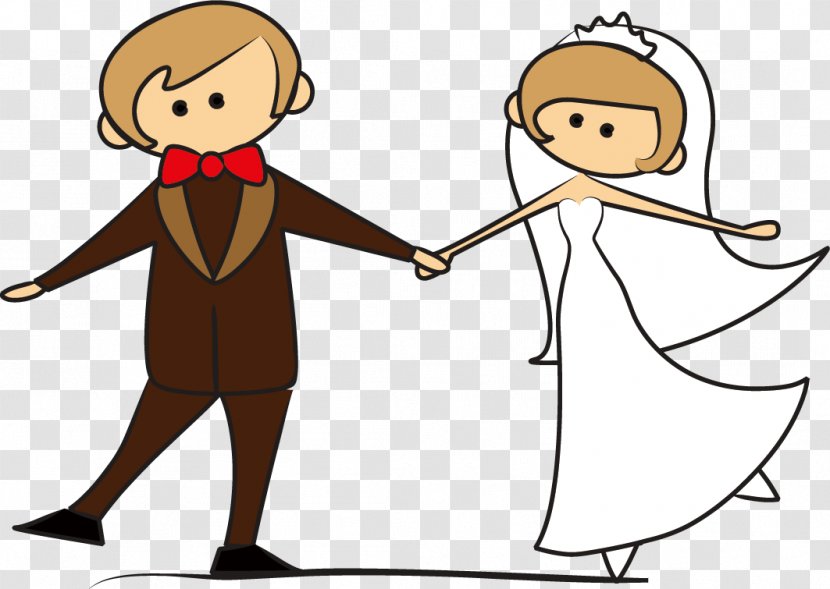 Wedding Invitation Marriage Bridegroom - Cartoon Transparent PNG