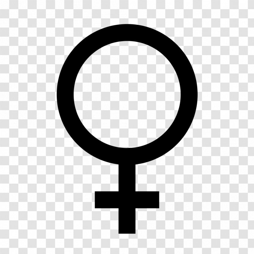 Planet Symbols Gender Symbol Venus Female - Sign Transparent PNG