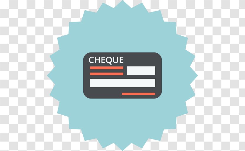 Cheque Bank Payment - Blank Transparent PNG