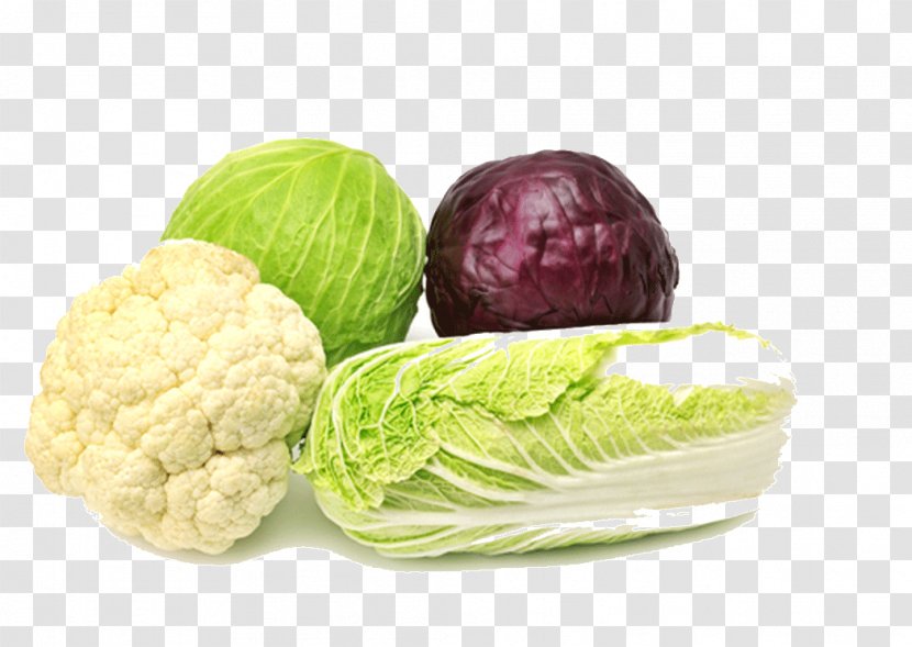 Cauliflower Chinese Cabbage Vegetarian Cuisine Vegetable - Napa Transparent PNG