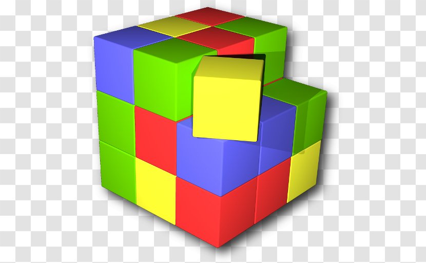 Puzzle Star Free Color Cubes - Cube Transparent PNG