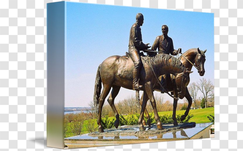Stallion Nauvoo Mustang Death Of Joseph Smith Gallery Wrap - Printmaking Transparent PNG
