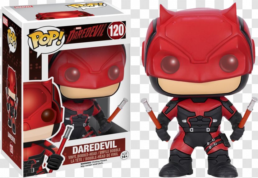 Daredevil Punisher Funko Action & Toy Figures Bobblehead - Figurine - *2* Transparent PNG