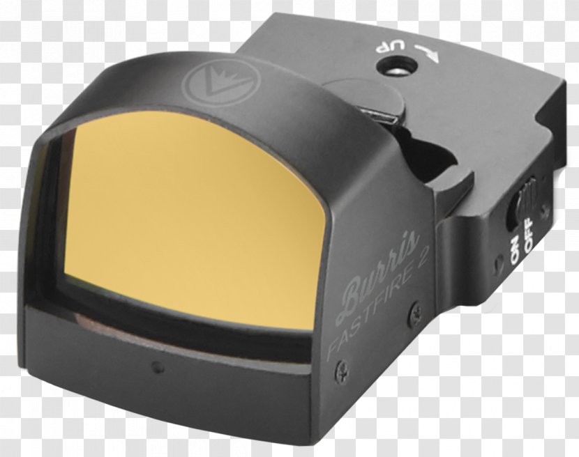 Red Dot Sight Reflector Picatinny Rail Firearm - Ballistics Transparent PNG