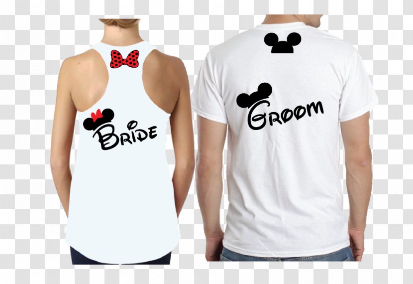 T-shirt Minnie Mouse Mickey Belle The Walt Disney Company - Brand - Cute Polka Dots Transparent PNG