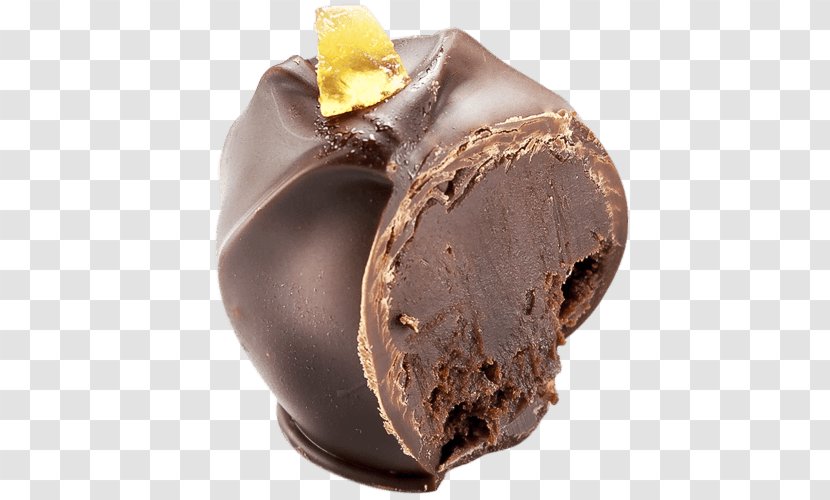 Chocolate Ice Cream Truffle Fudge Balls Mozartkugel - Yummy Transparent PNG