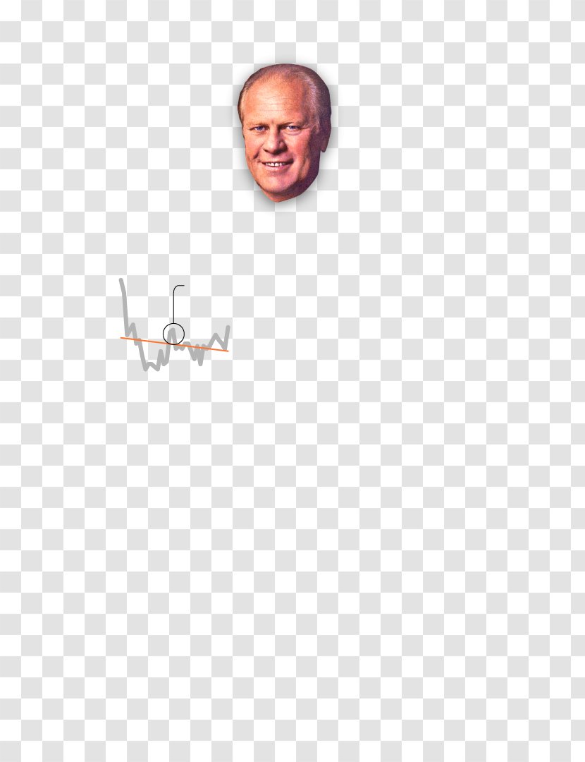 Gerald Ford Finger Angle Font Transparent PNG