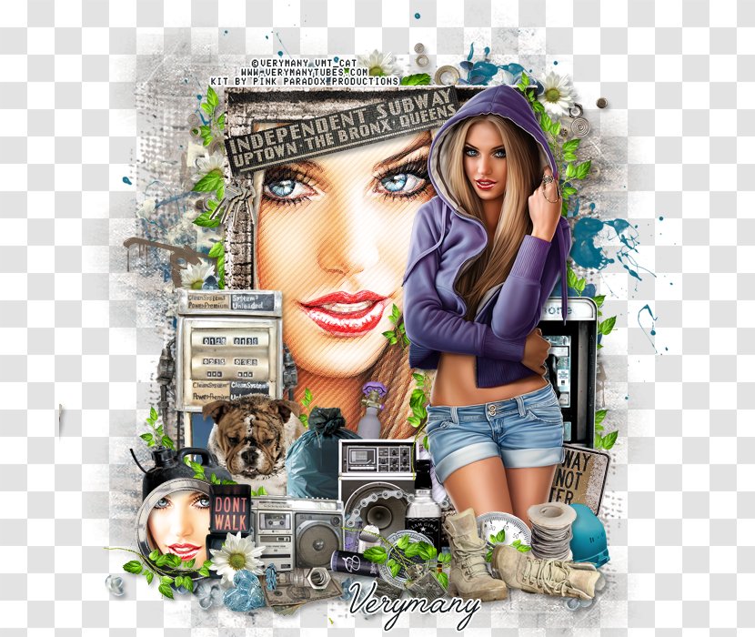 Poster Photomontage Label Hoodie - Collage Transparent PNG