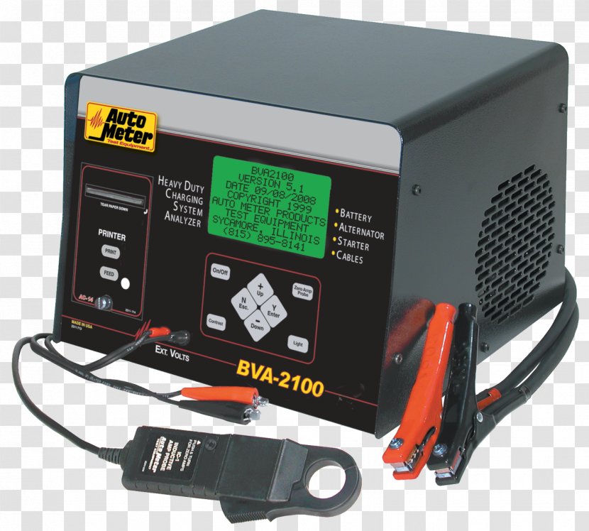 Battery Charger Electric Electronics Multimeter Holder - Power Converters - Car Meter Transparent PNG