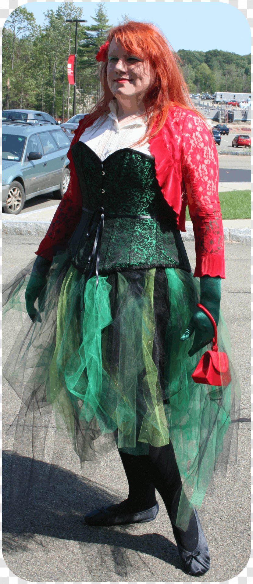 Poison Ivy Skirt Converse Coat Costume - Shoe - Vans Transparent PNG