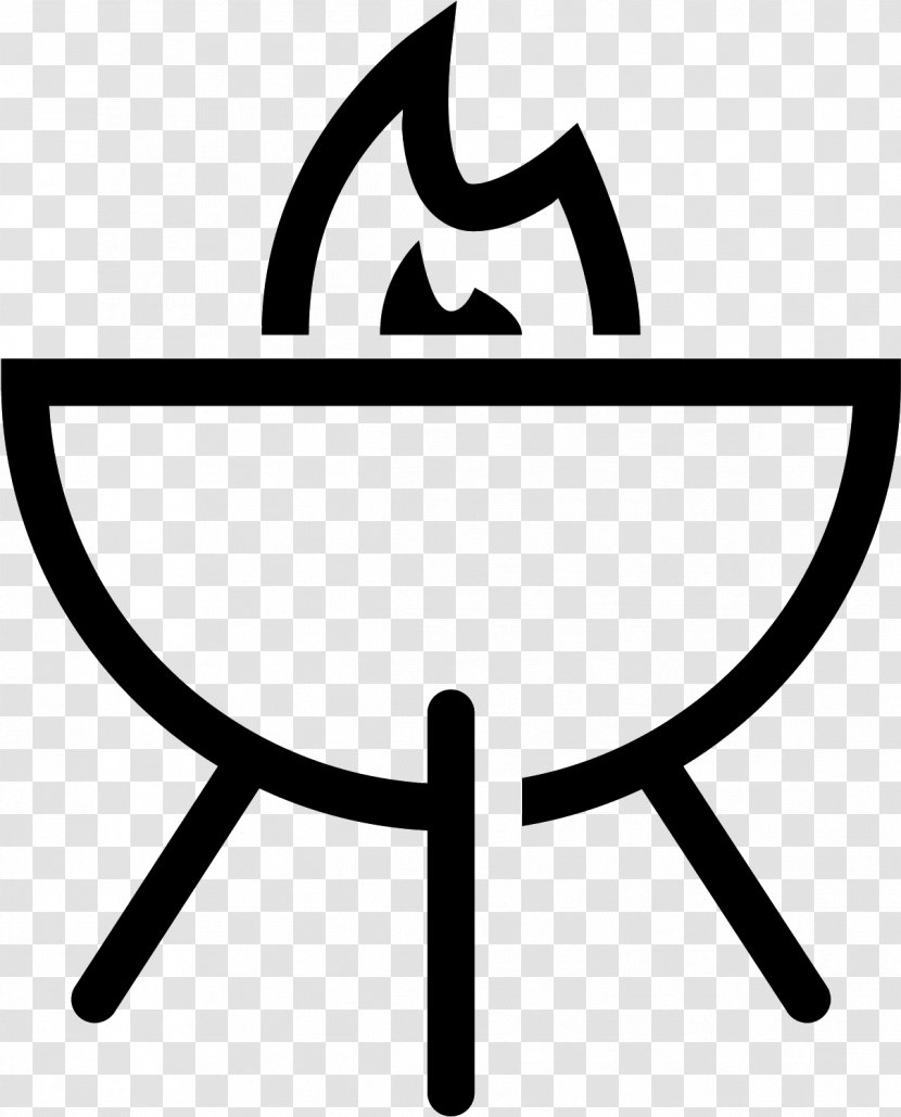 Kitchen Cartoon - Blackandwhite - Logo Table Transparent PNG