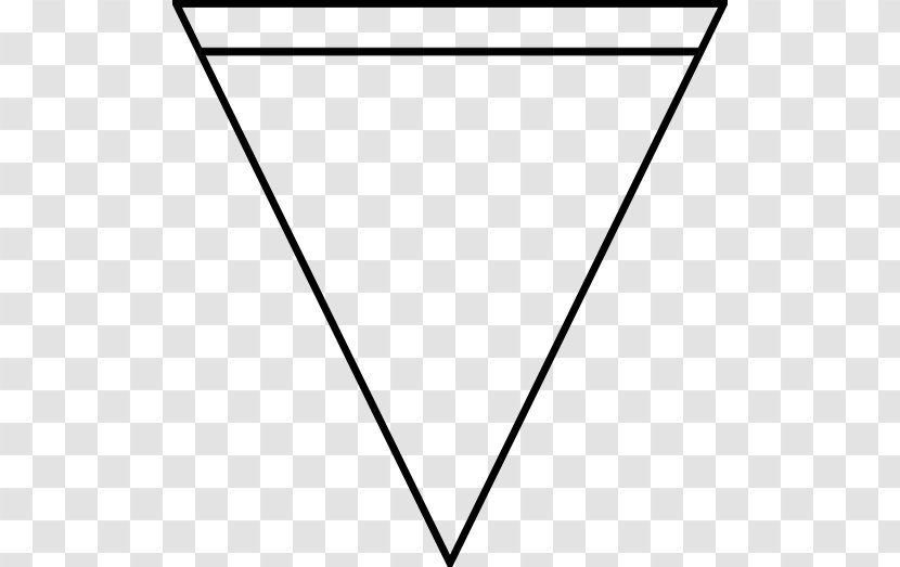 Triangle White Point Line Art Transparent PNG