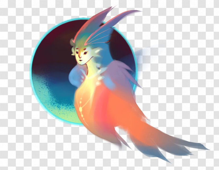 Fish Desktop Wallpaper Feather Beak Tail - Mythical Creature Transparent PNG