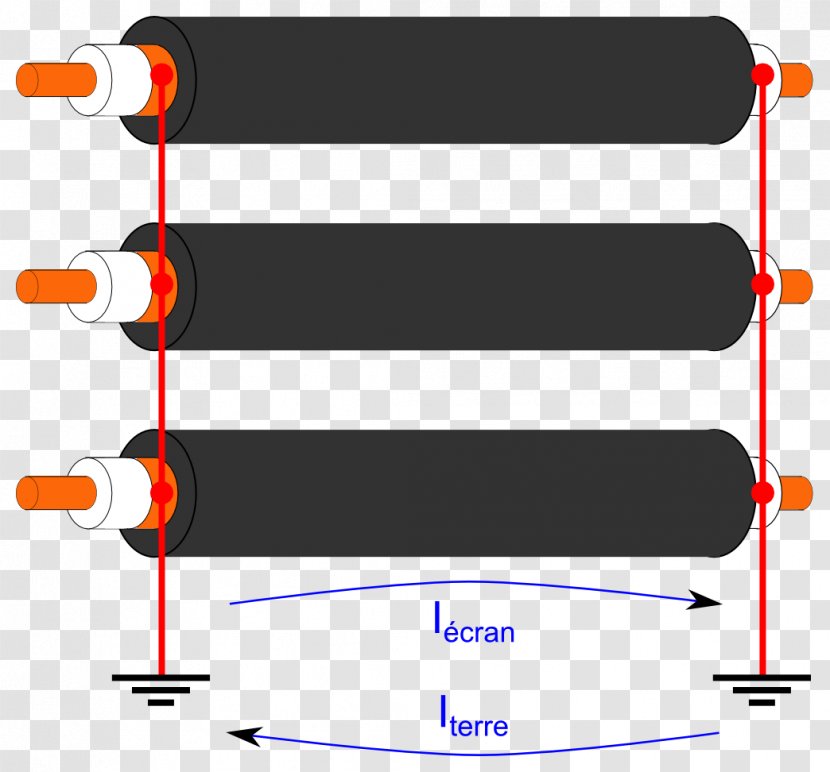 Electrical Cable High-voltage Ground Power Electricity - Direct Current - High Voltage Transparent PNG