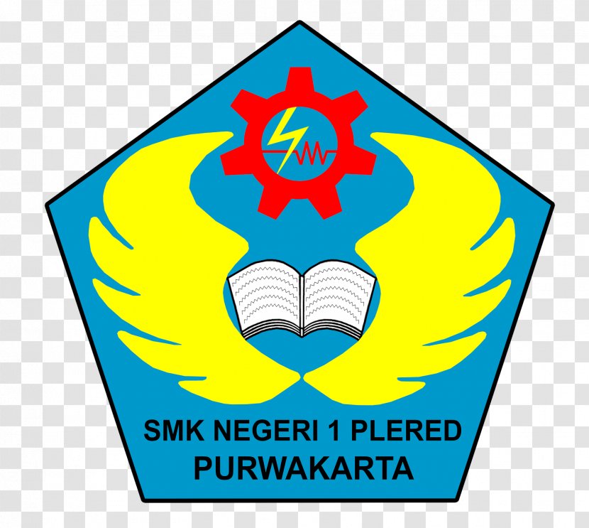 SMK 1 Plered Purwakarta Negeri Pleret Student Vocational School Middle - Logo Transparent PNG