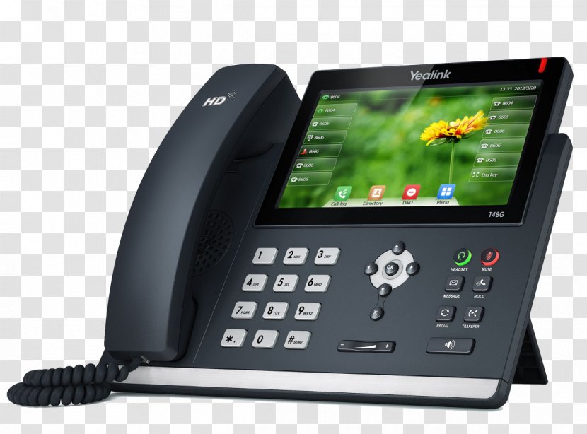 Yealink Sip-t48s Gigabit Voip Ip Phone SIP-T23G VoIP SIP-T48S SIP-T41S - Session Initiation Protocol Transparent PNG