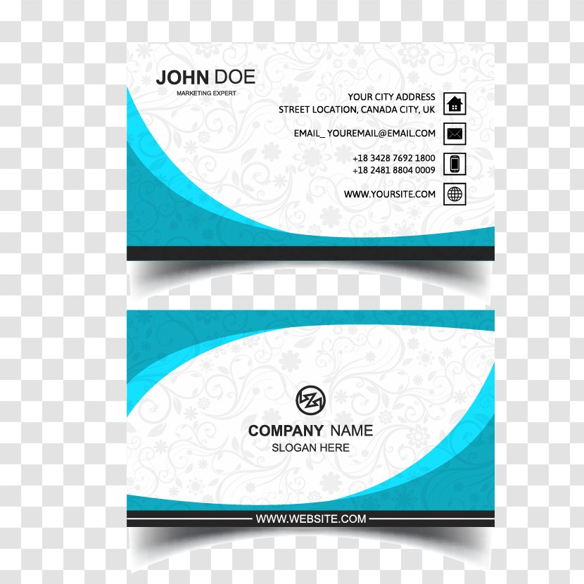 Paper Business Card Visiting - Technology - Cards Transparent PNG