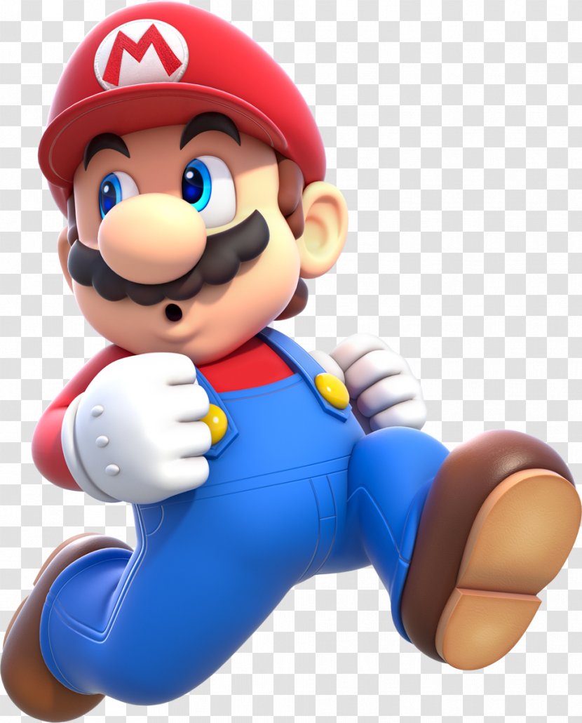 Super Mario Run Bros. New Bros Video Game - Action Figure Transparent PNG