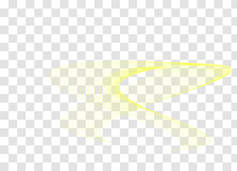 Line Font - Yellow Transparent PNG