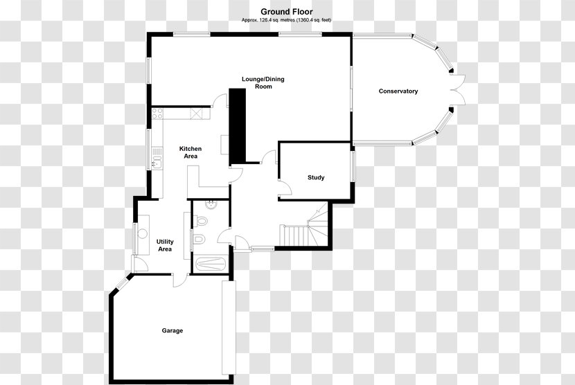 Floor Plan Paper White - Grove House School Transparent PNG
