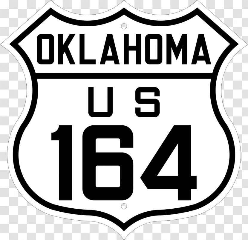 U.S. Route 66 101 Road Highway - Us In Oklahoma Transparent PNG
