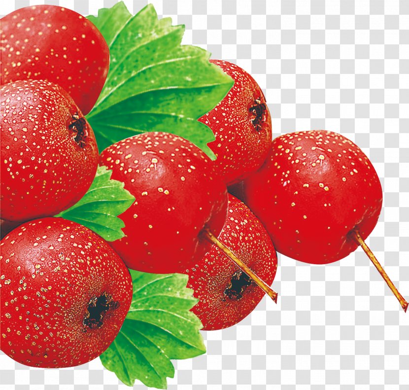 Juice Strawberry Cherry Fruit - Strawberries Transparent PNG