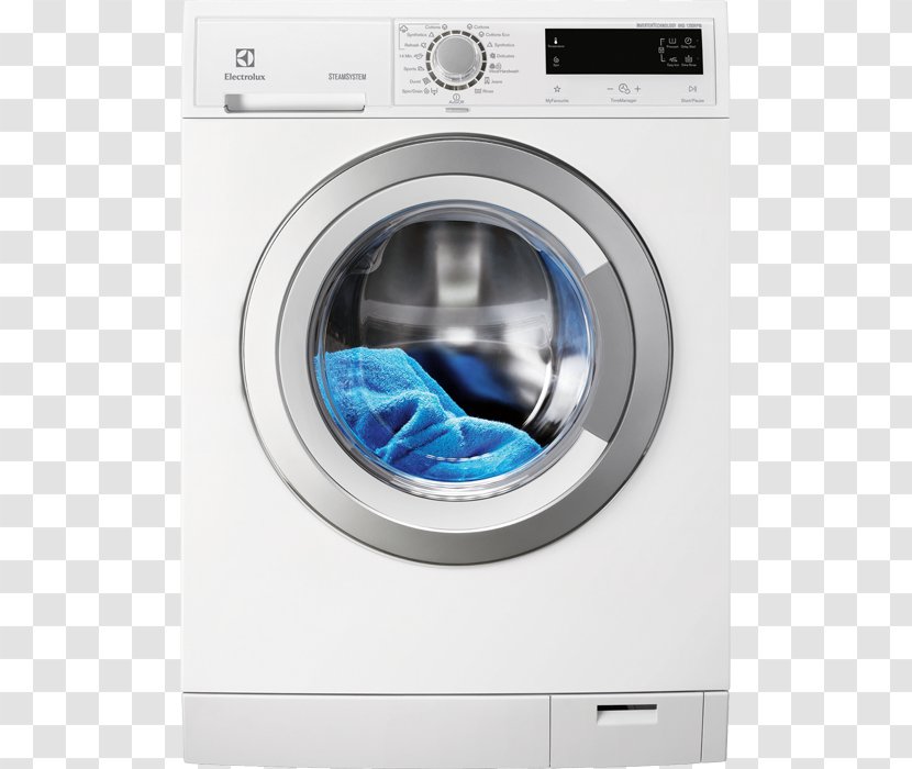 Washing Machines Electrolux Combo Washer Dryer Home Appliance Clothes - Major Household Appliances Transparent PNG