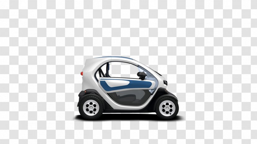 Renault Twizy Electric Vehicle City Car - Door - Paisley Transparent PNG