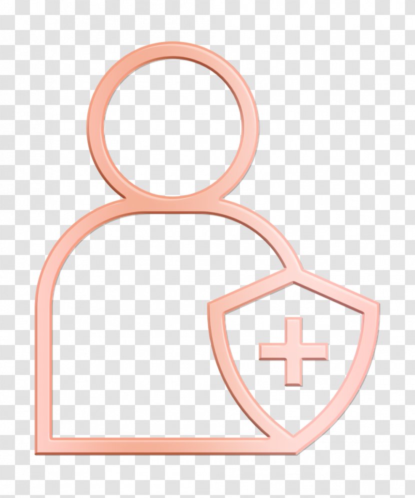Plus Icon - Admin - Peach Material Property Transparent PNG