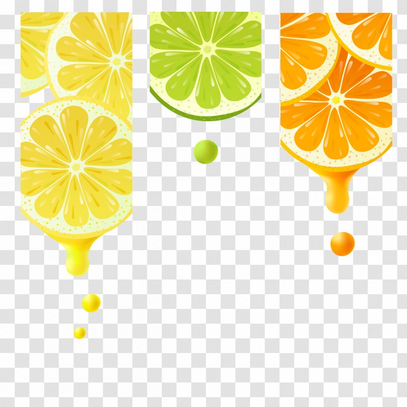 Lemon Banner Food - Lemons Vector Material Transparent PNG