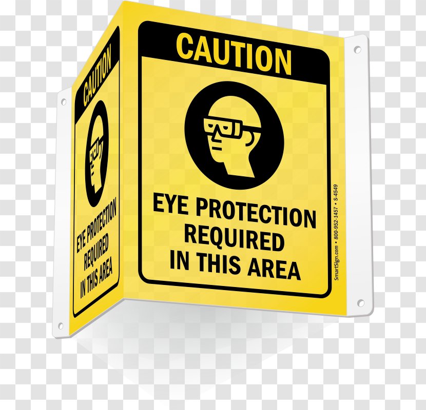 Sign Eye Protection Symbol Personal Protective Equipment - Map Transparent PNG