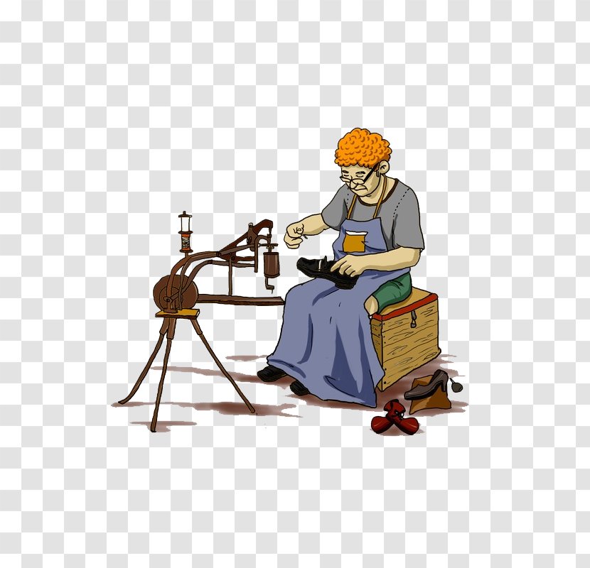 Shoemaking Shoe Shop Leather Textile - Machine - Animation Work Transparent PNG