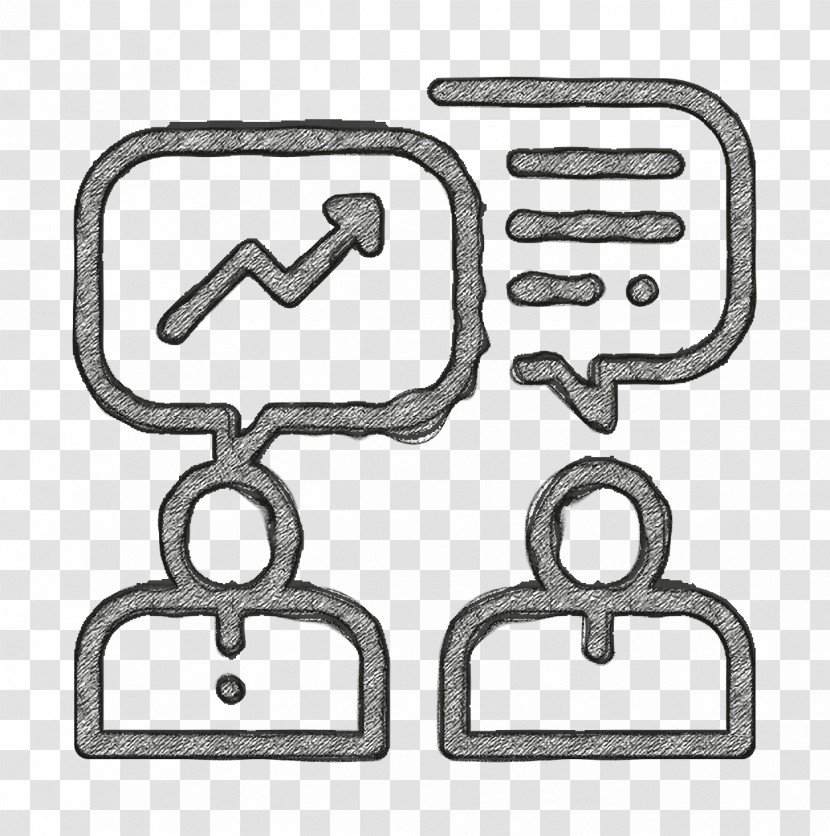 Talk Icon Communications Icon Strategy And Management Icon Transparent PNG